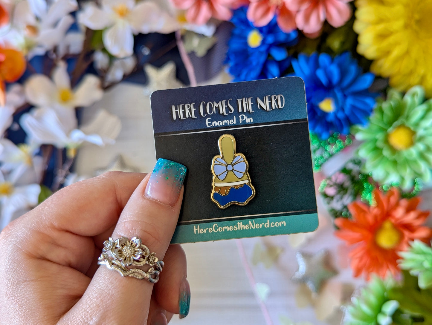 *MINI* Paint Brush (Base Colors), You Choose! - Enamel Pin(s)