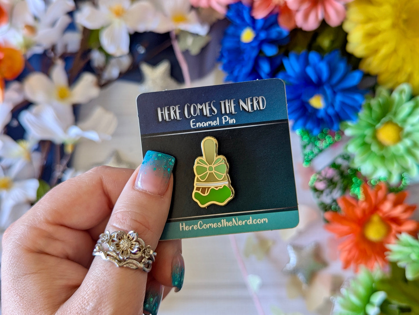 *MINI* Paint Brush (Base Colors), You Choose! - Enamel Pin(s)
