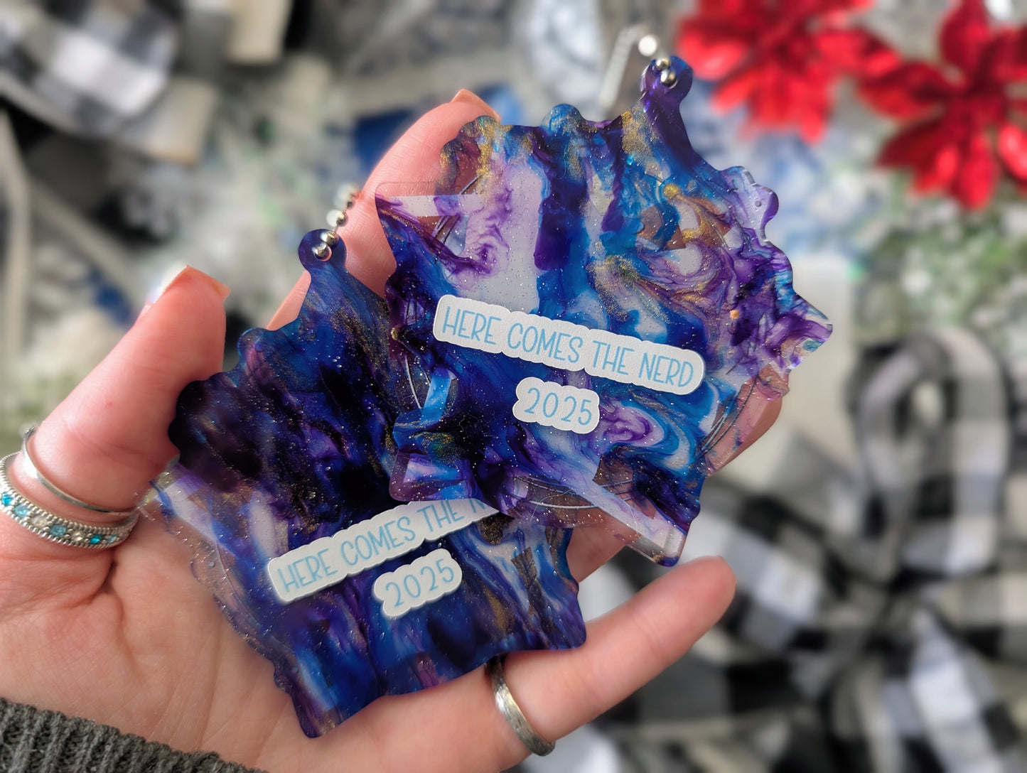 Zovo, From the Stars Above* - Pearlescent PVC Ornament