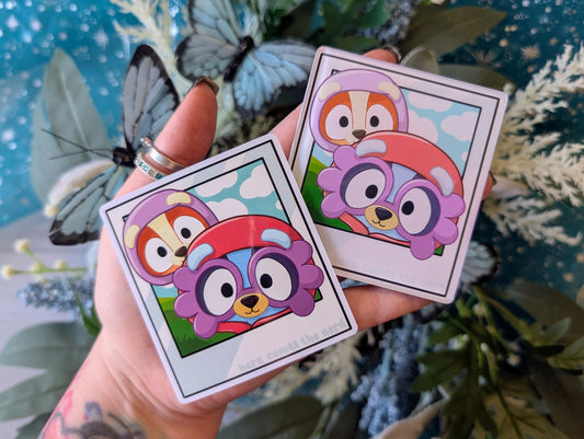 Grannies, Duo Collection - Acrylic Magnet & Sticker Set