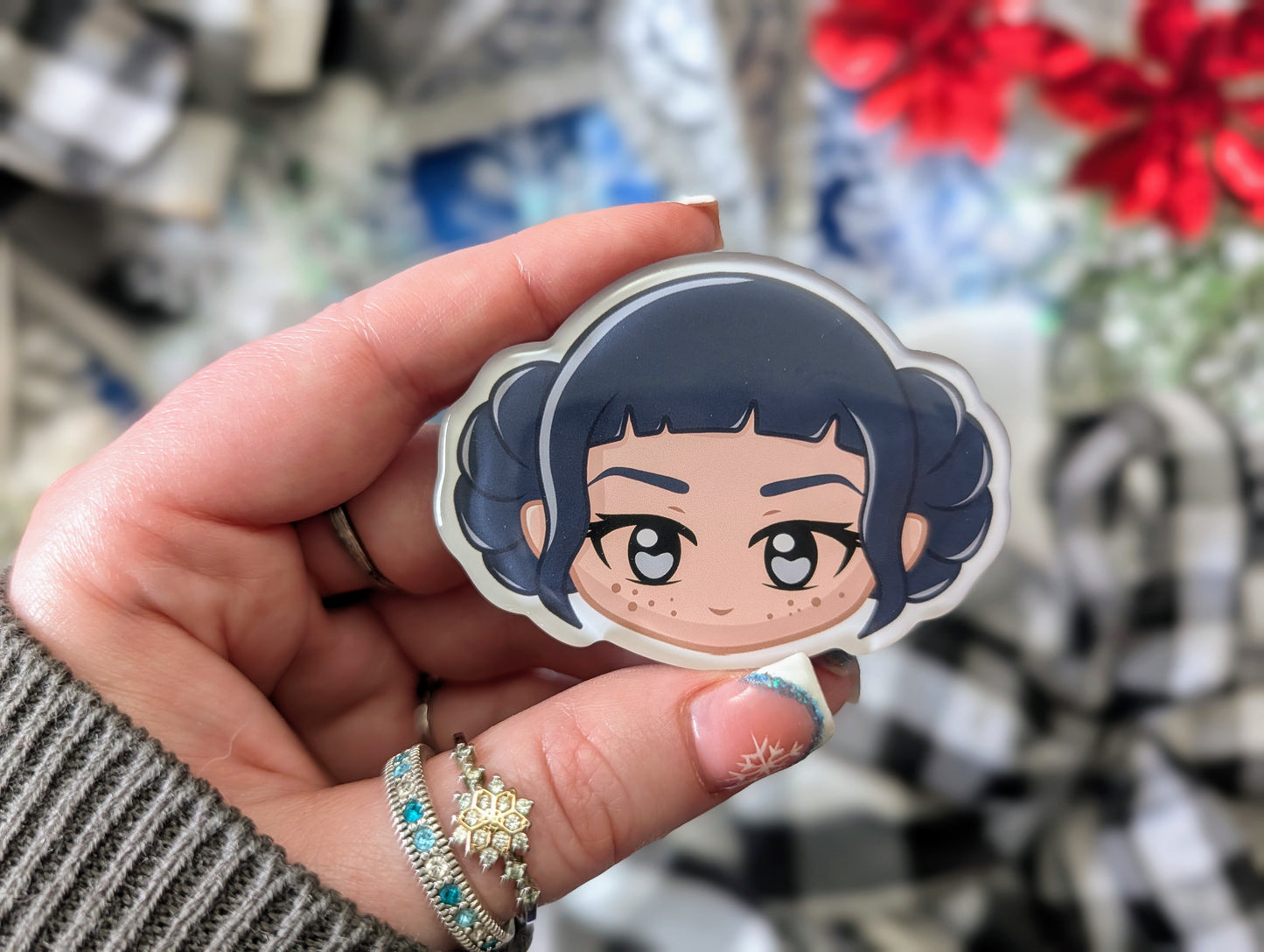 Singing Hunter Heroes - (3) Acrylic Magnets