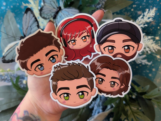 Family Business, Spook Hunters - (5) Vinyl Stickers (FREEEEE Shipping!)