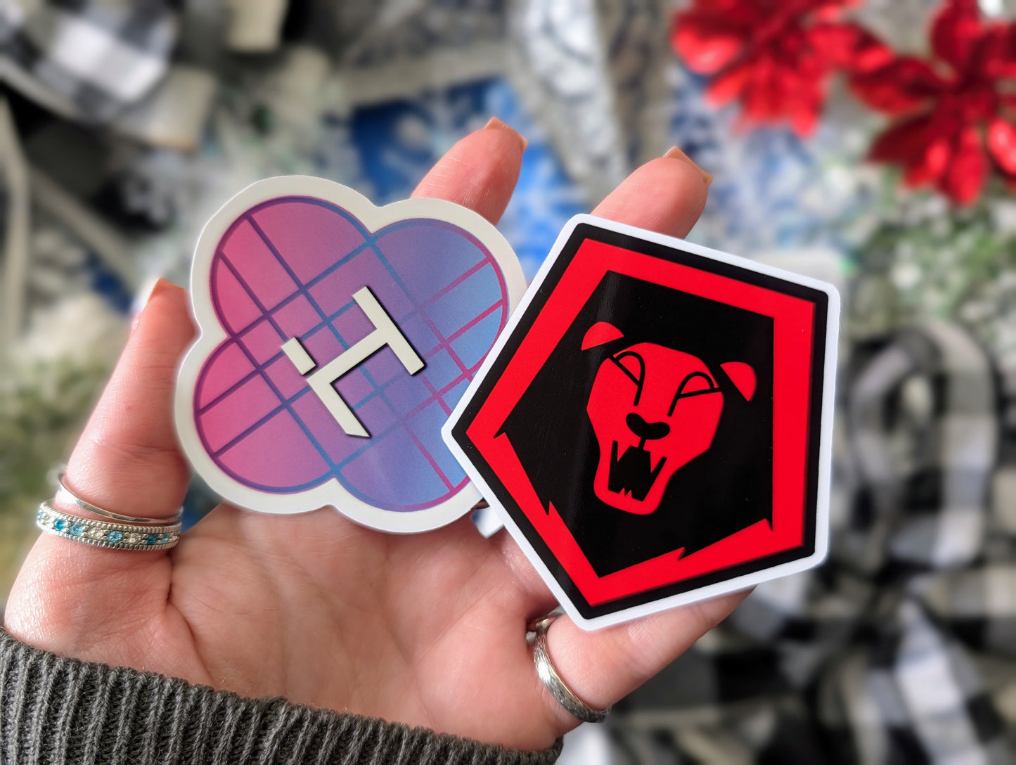 Hunters & Demons Logos - Vinyl Sticker (FREEEEE Shipping!)
