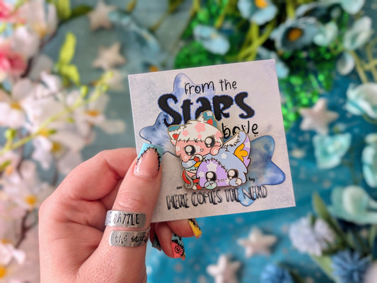 *LIMITED EDITION* 10th Shopiversary Mez & Senn, From the Stars Above* - Enamel Pin