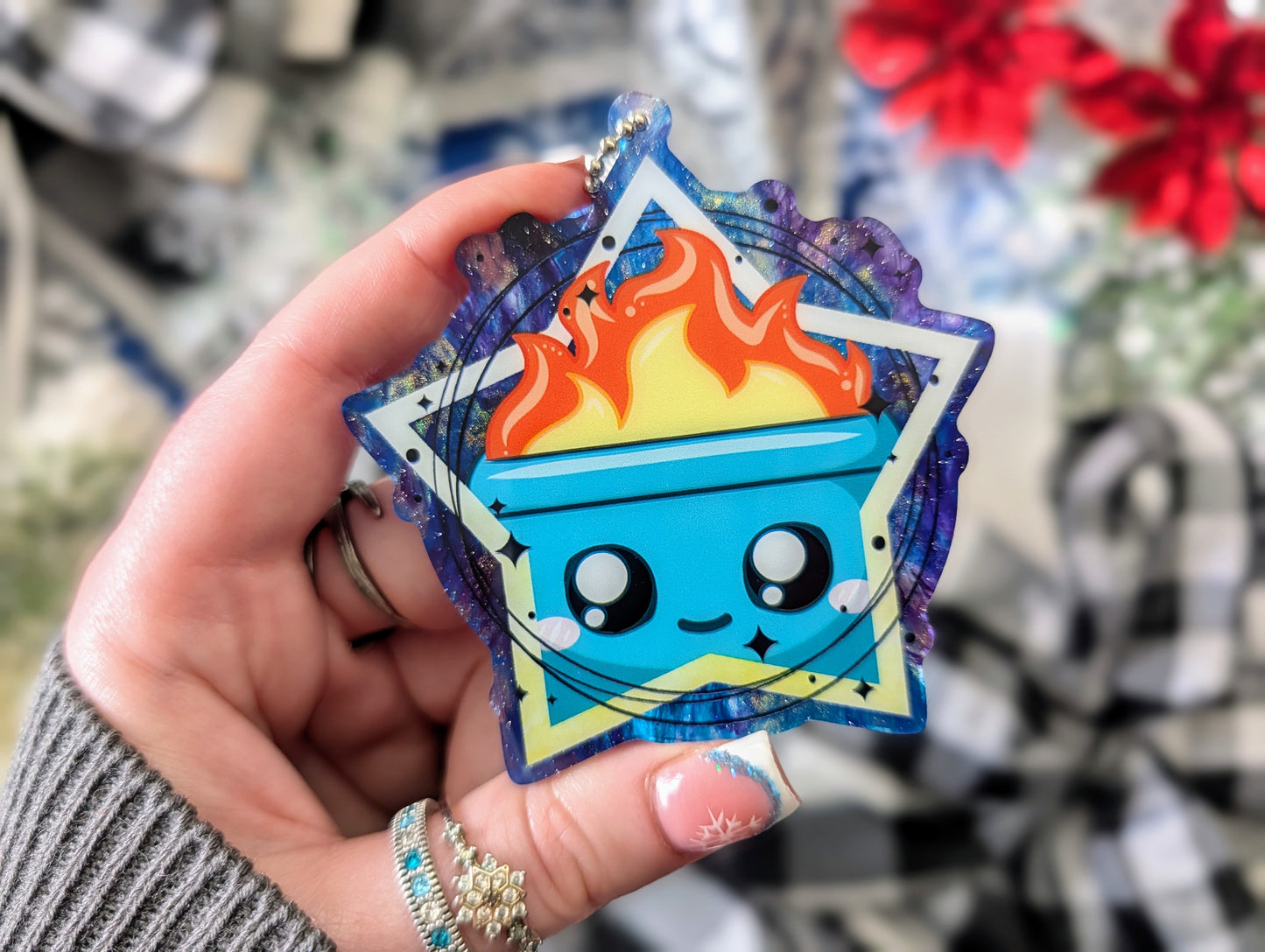 Big Dumpy - Pearlescent PVC Ornament