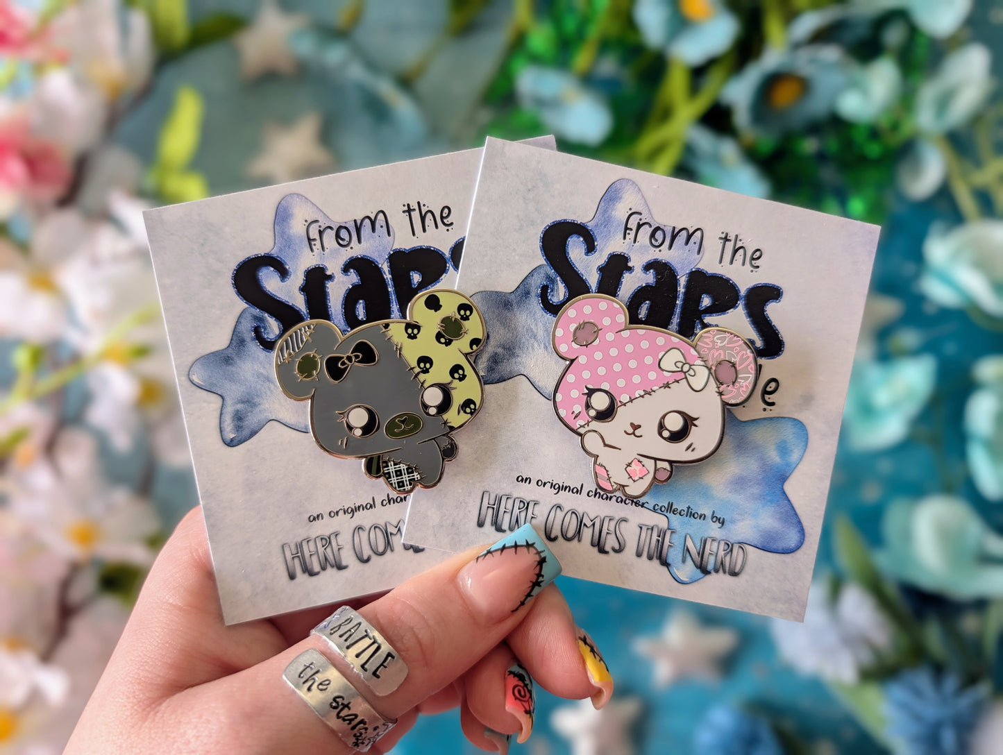 Aza, From the Stars Above* - Enamel Pin