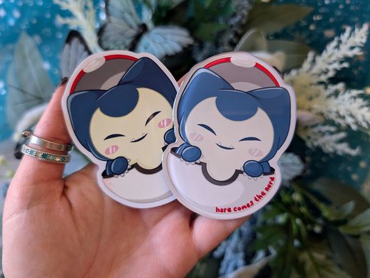 Catch 'em Sleepy Boii - Acrylic Magnet & Sticker Set