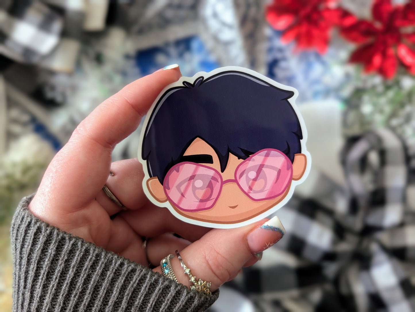 Demon Boy Band, Soda Pop Version - (5) Vinyl Stickers (FREEEEE Shipping!)