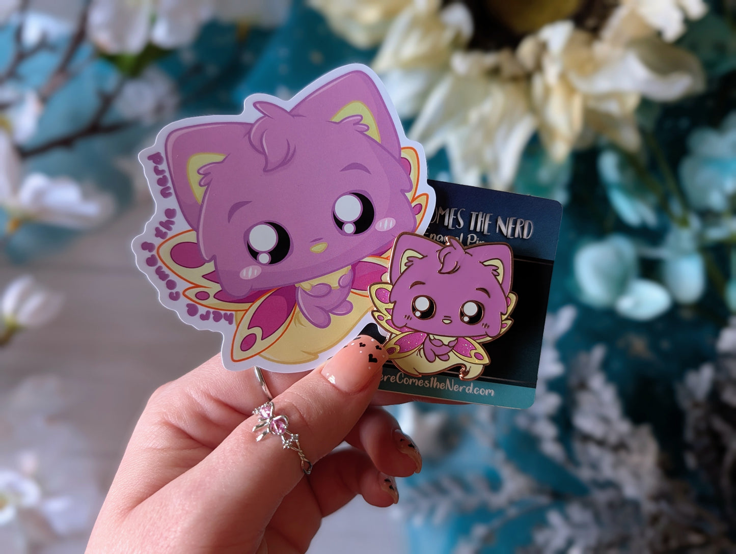 Furball (Faerie) - Enamel Pin