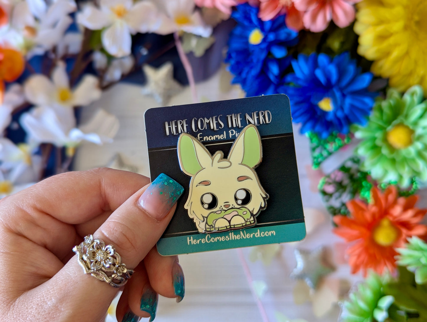 BunBun (Pastel/Plushie) - Enamel Pin
