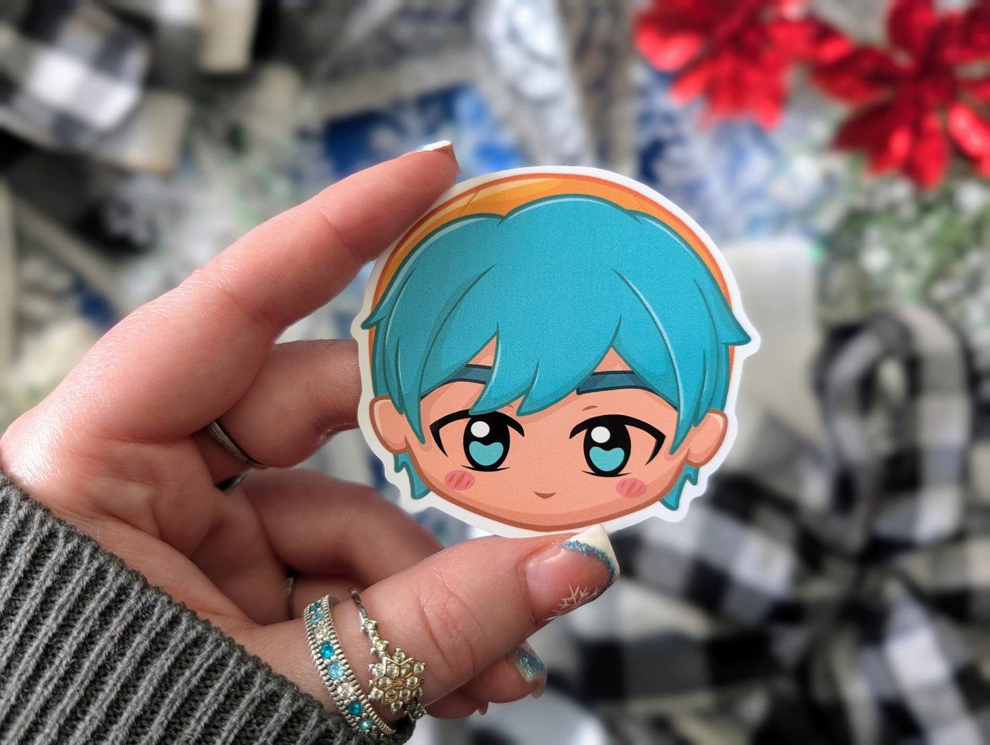 Demon Boy Band, Soda Pop Version - (5) Vinyl Stickers (FREEEEE Shipping!)