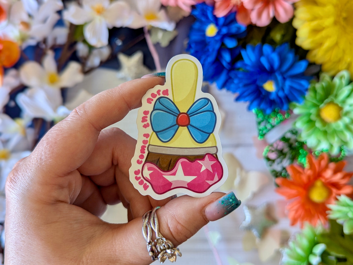 *MINI* Paint Brush (Advanced Colors), You Choose! - Vinyl Sticker(s) (FREEEEE Shipping!)
