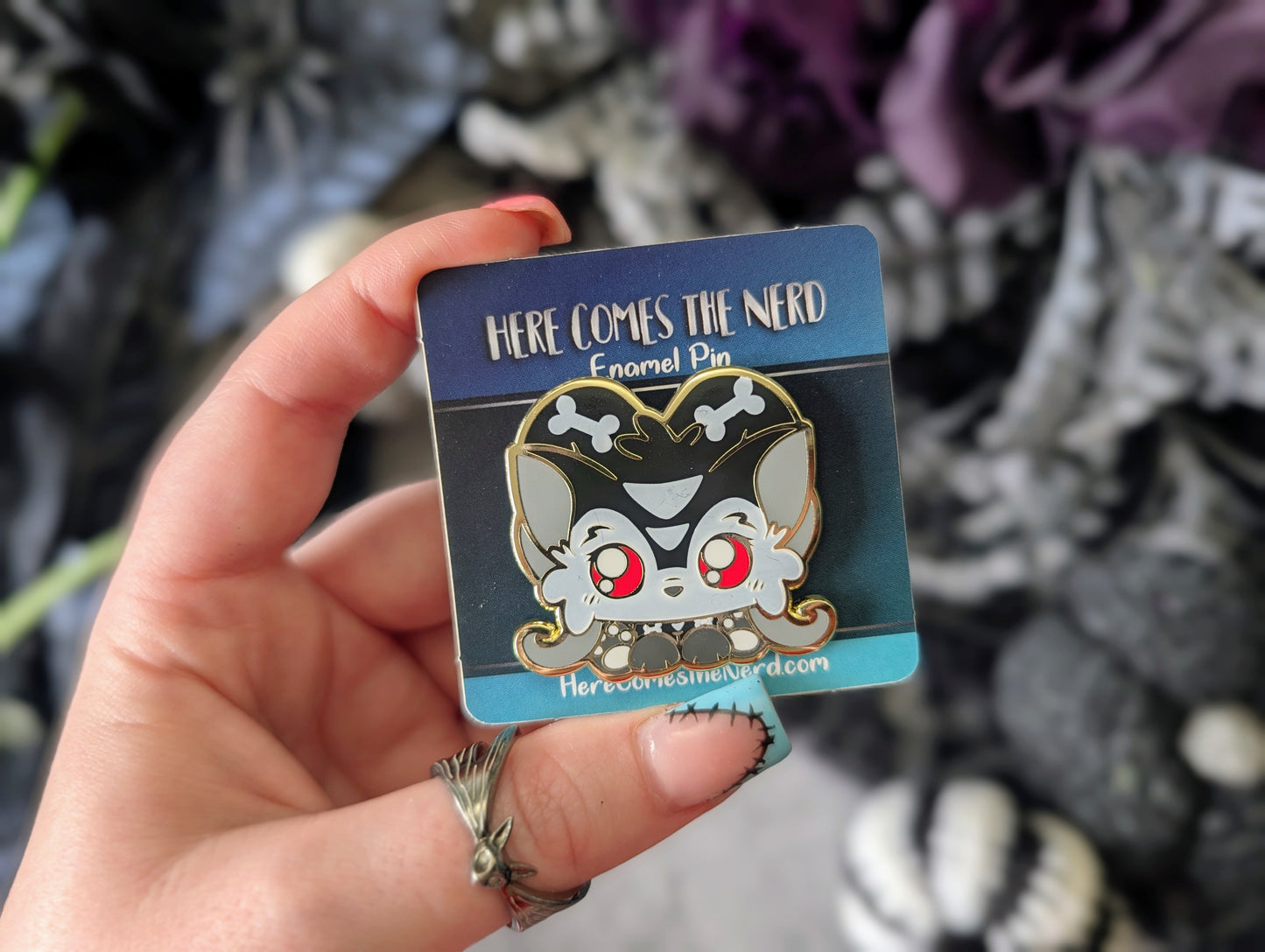 Fluffara (Yellow/Anniversary/Halloween) - Enamel Pin