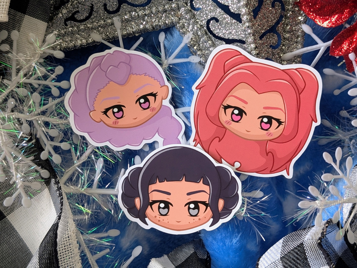 Singing Hunter Heroes - (3) Vinyl Sticker (FREEEEE Shipping!)