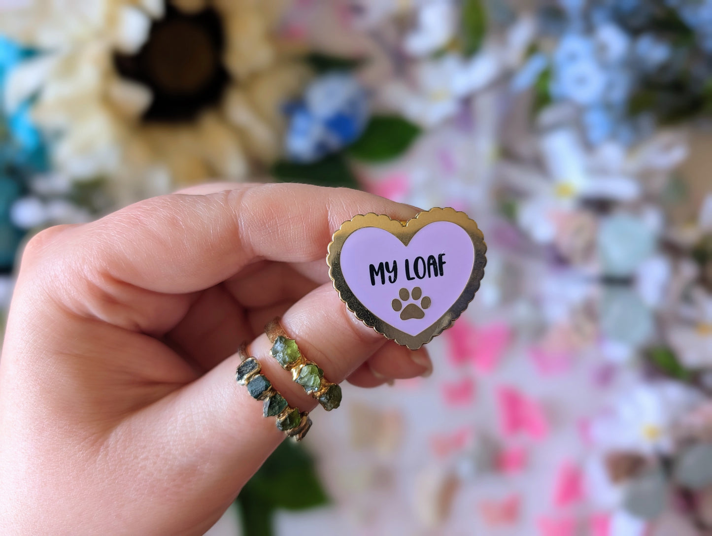 Purr-sonal Titles, That's My Cat! =^-^= - Enamel Pin