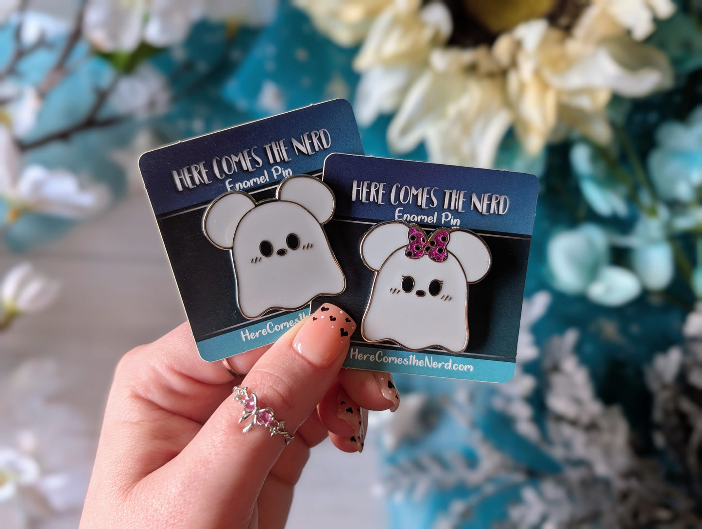 Mr. Mouse Ghostie - Enamel Pin
