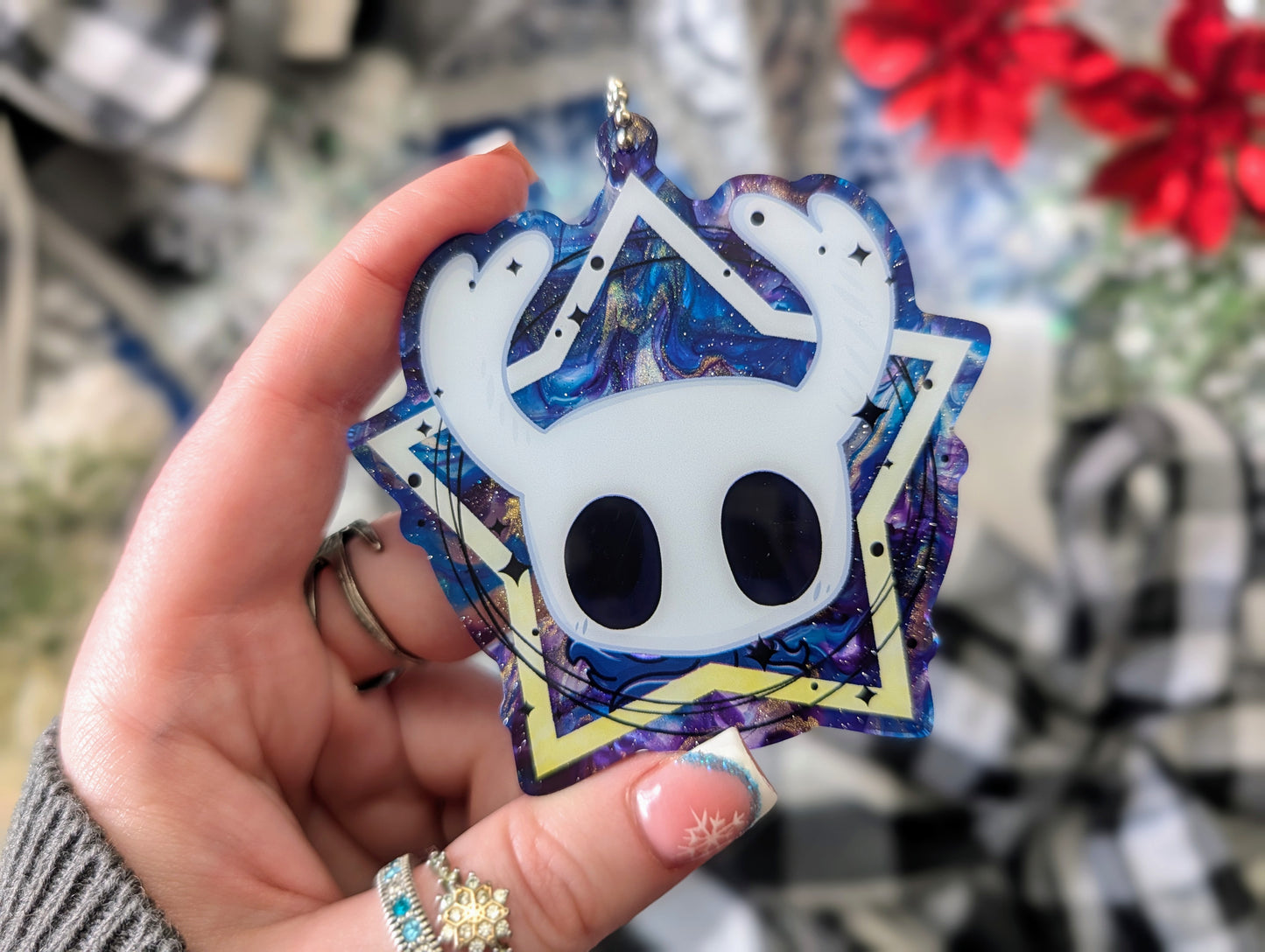 Little Ghost - Pearlescent PVC Ornament