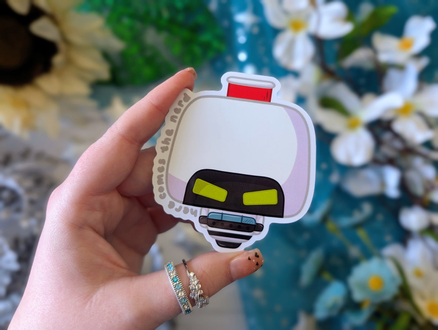 Angy Bucket - Vinyl Sticker (FREEEEE Shipping!)