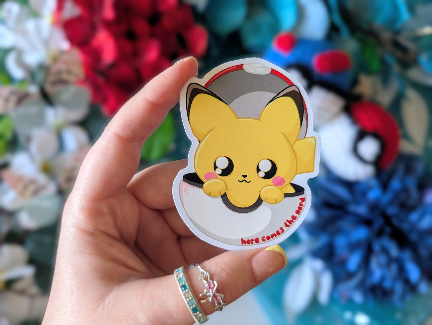 Catch 'em Sparky Squeaks - Acrylic Magnet & Sticker Set