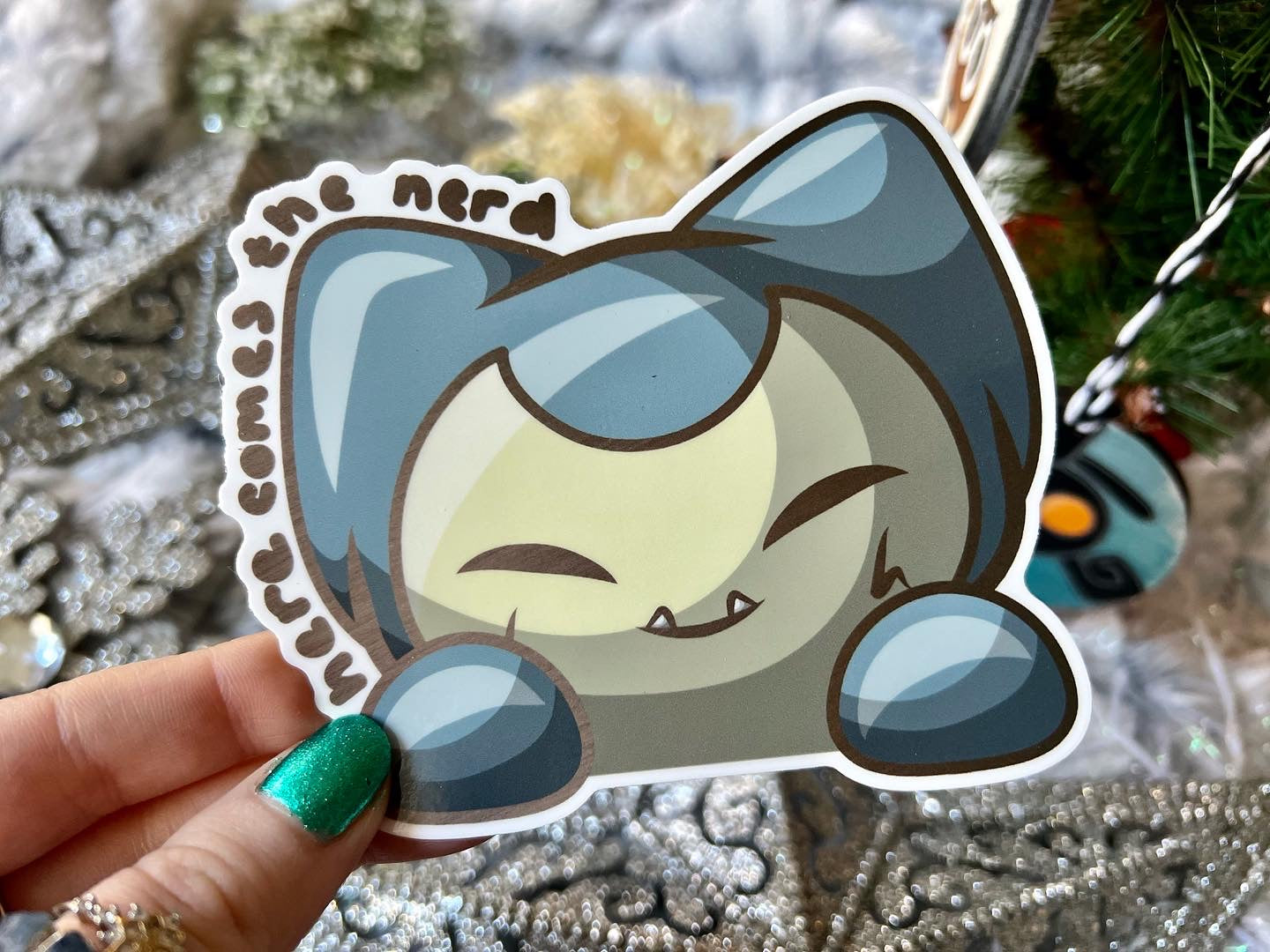 Sleepy Boii, Peek-a-Boo - Vinyl Sticker (FREEEEE Shipping!)