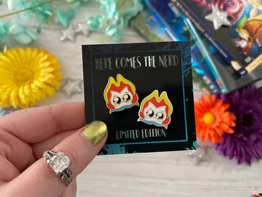 *Collectible* *MINI* Singing Flowers (Dee and Dum) - 2 Enamel Pins